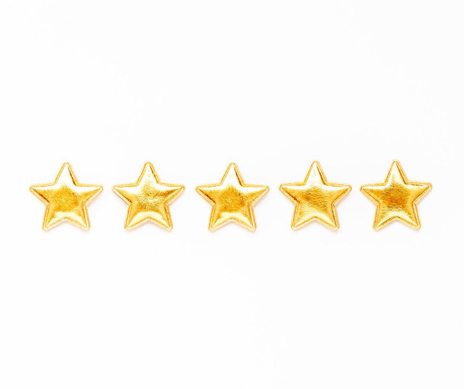 Image of 5 gold stars