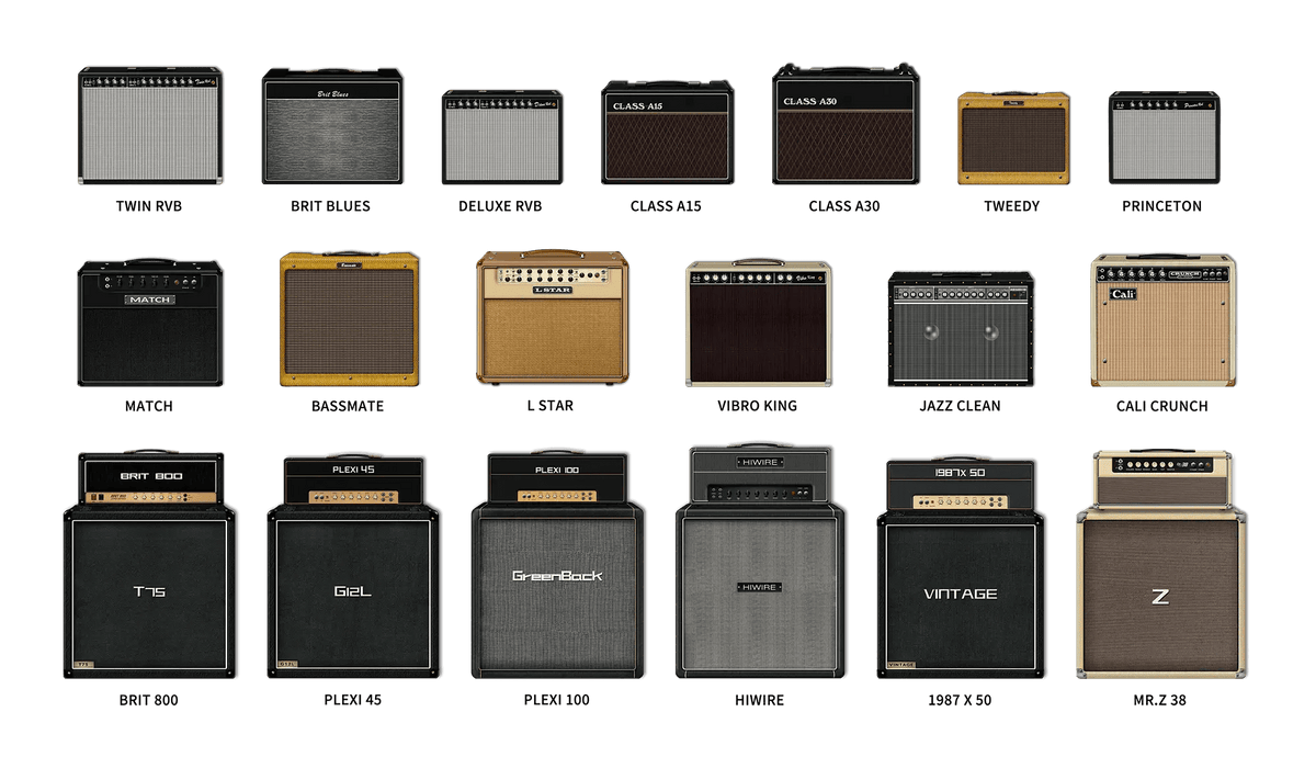 NUX NME-5 Trident guitar amplifiers, featuring advanced amp modeling and multiple I/O ports, optimized for live performances.