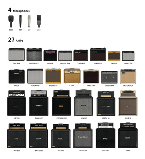 NUX NME-5 Trident guitar amplifier with multiple I/O ports, advanced amp modeling, and customizable tonal features for live performances.