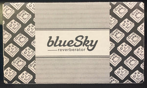 Strymon blueSky reverberator pedal v1 USED with knobs and switches, black and white cover, excellent condition, includes power supply.