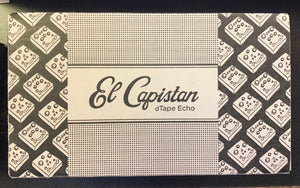 Strymon El Capistan Tape Echo v1 USED, featuring knobs and buttons, known for its handcrafted dTape algorithms and high-performance A/D and D/A converters.