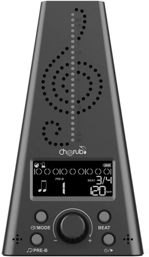 Cherub WMT-230 Metronome-Tuner with digital display and rhythm settings for musicians.