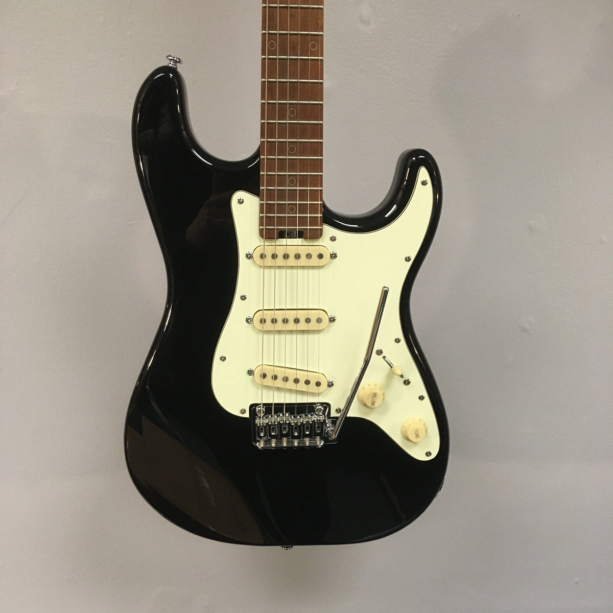 Schecter Nick Johnston Traditional Atomic Ink electric guitar, featuring roasted maple neck and Schecter Diamond pickups.

